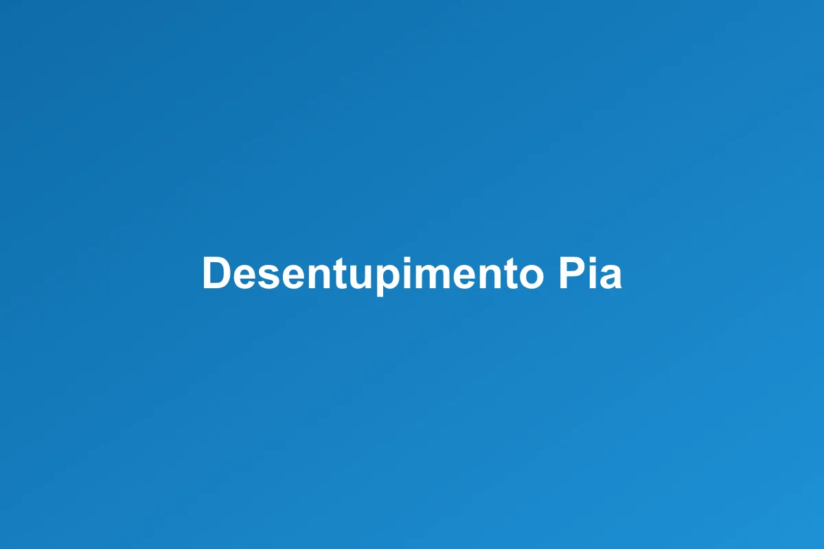 Desentupimento de pia em Belford Roxo – desobstrução profissional
